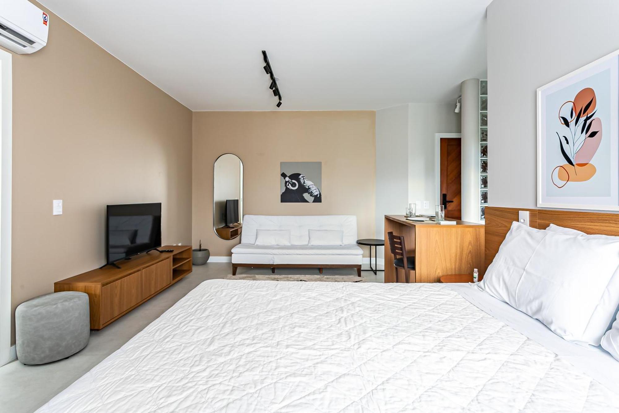 Predio Com Apartamentos Completos, Com Piscina E A Passos Da Praia - Agua Marinha Florianópolis Exteriör bild