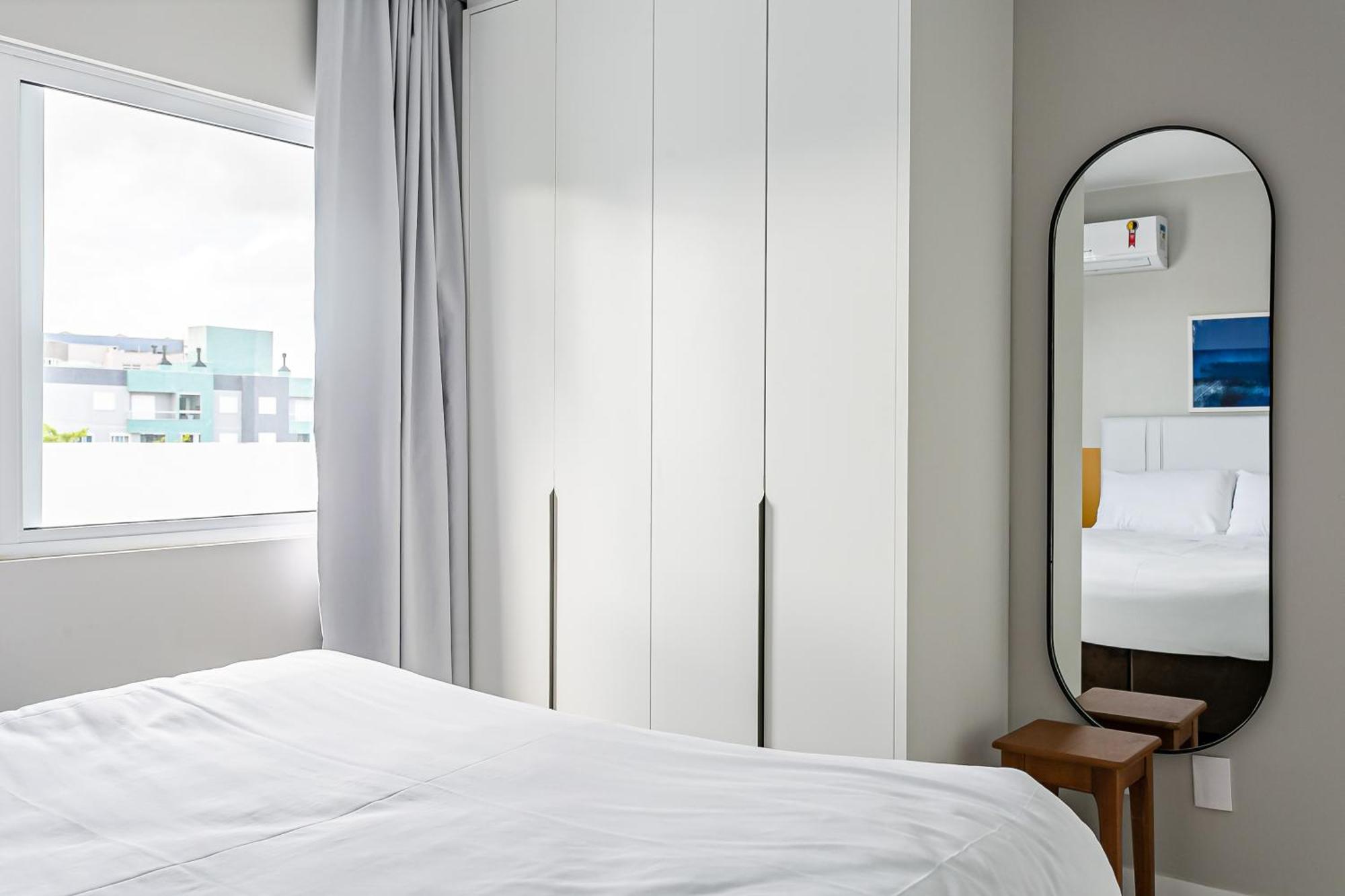 Predio Com Apartamentos Completos, Com Piscina E A Passos Da Praia - Agua Marinha Florianópolis Exteriör bild